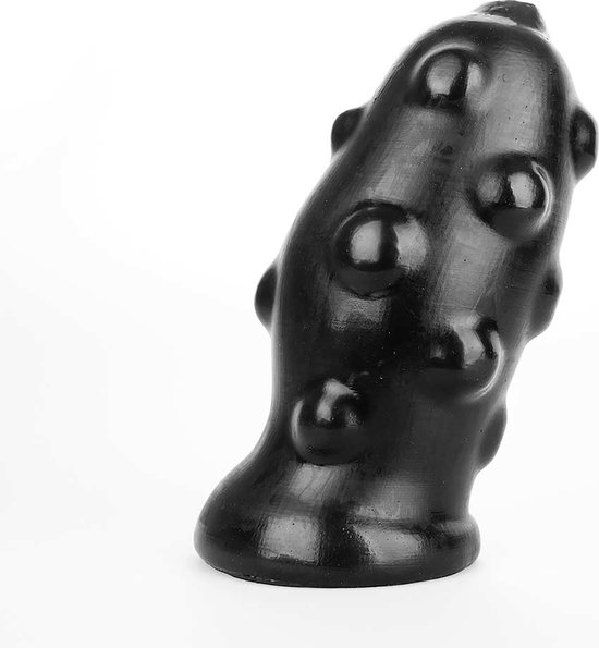 BubbleToys - BooBoo - Zwart - Extra Large - Dildo anal large Longueur : 29 cm diam. Haut : 11,5 cm Med : 13,7 cm Base : 14,3 cm
