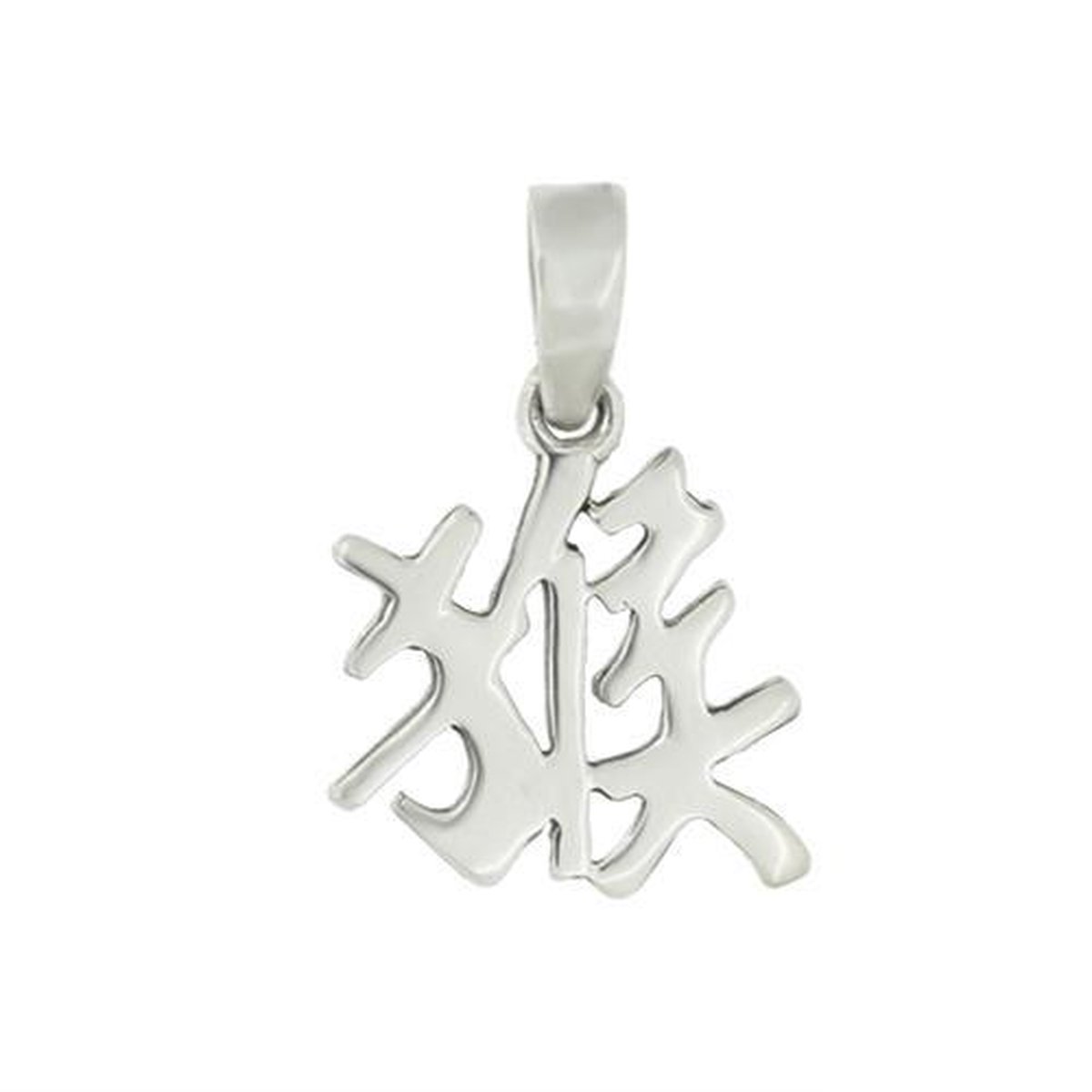 Blinx Jewels Zilveren Hanger Chinese Horoscoop Aap