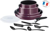 Ingenio Essential Violet Byzantium 12-delige pannenset Alle lichten behalve inductie L2019702