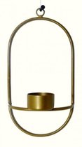 Branded By Waxinelichthouder | Wand goud