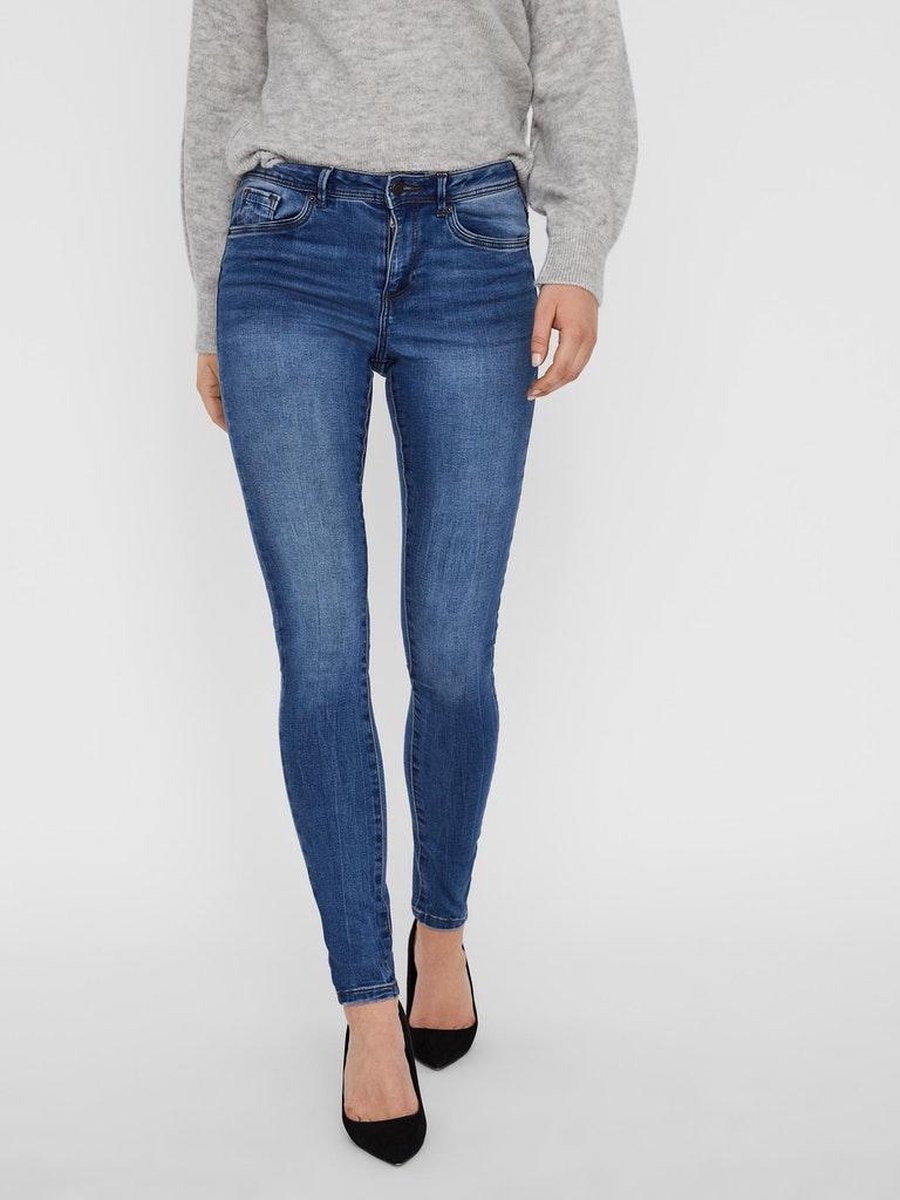 Vero Moda Tanya Skinny Jeans in het Zwart Dames Kleding voor voor Jeans voor Skinny jeans 
