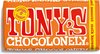 foto van Tony's Chocolonely Chocolade Reep Melk Karamel Zeezout - 180 gram