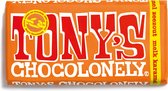 Tony's Chocolonely Chocolade Reep Melk Karamel Zeezout - 180 gram