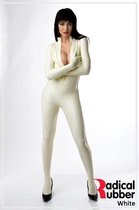 Zelf latex kleding maken | Beste kwaliteit latex stof per meter | Ghost Wit | 0,4mm
