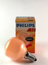 Philips Terracotta Kogel Gloeilamp 25Watt E14 Kleine Fitting (5 stuks)