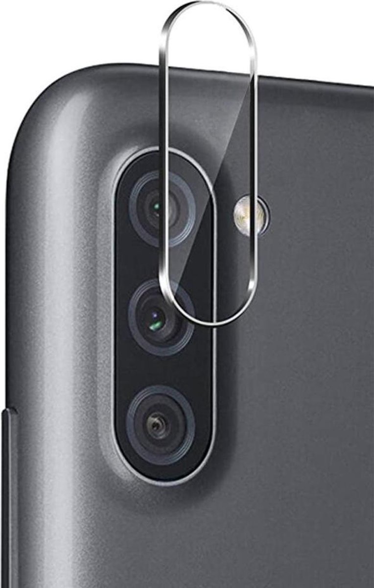 LitaLife Samsung Galaxy A11 Camera Lens Protector - Transparant Tempered Glass