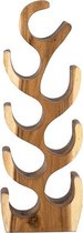 Houten wijnrek - Suarhouten flessenrek - Wijnrek voor 8 flessen - 70 cm