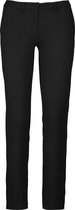 Kariban Dames/dames Chino-broek (Zwart)