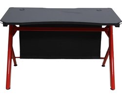 Bureau Sirocco - gaming desk - met led verlichting - 120 x 60 cm