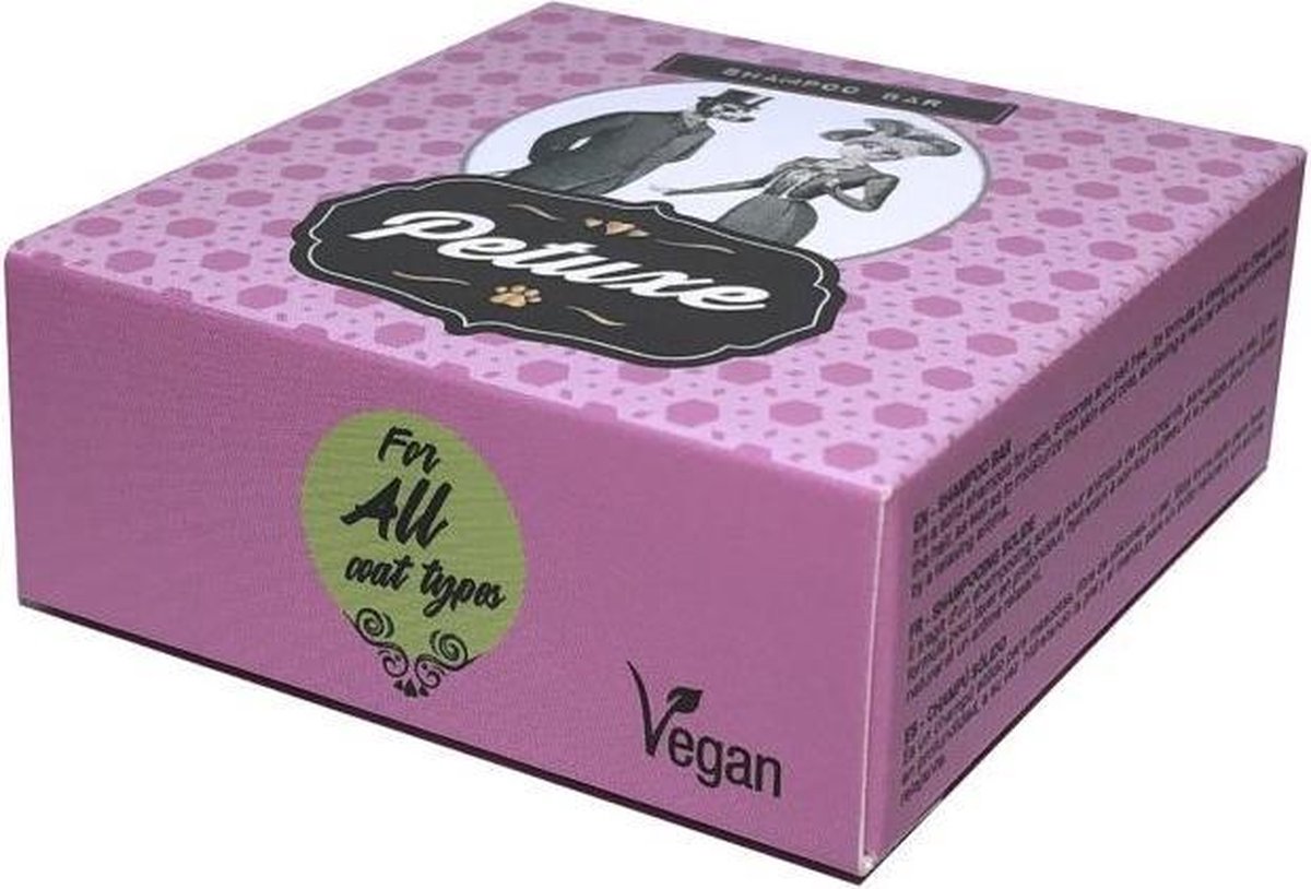 Petuxe vegan duurzame honden shampoo bar