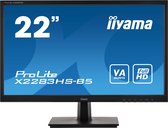 iiyama ProLite X2283HS-B5 LED display 54,6 cm (21.5") 1920 x 1080 Pixels Full HD Zwart