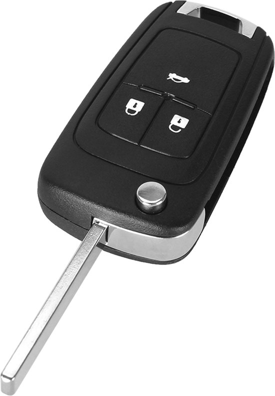 sleutel 3 autosleutel sleutelbehuizing geschikt voor Opel / Buick Astra... | bol.com