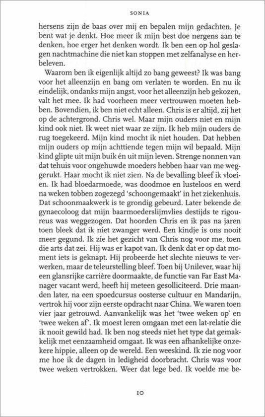 Pagina met tekst uit het boek 'Het Verwende Nest'.
