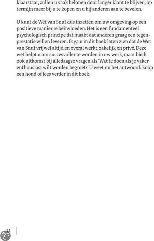 De wet van snuf
