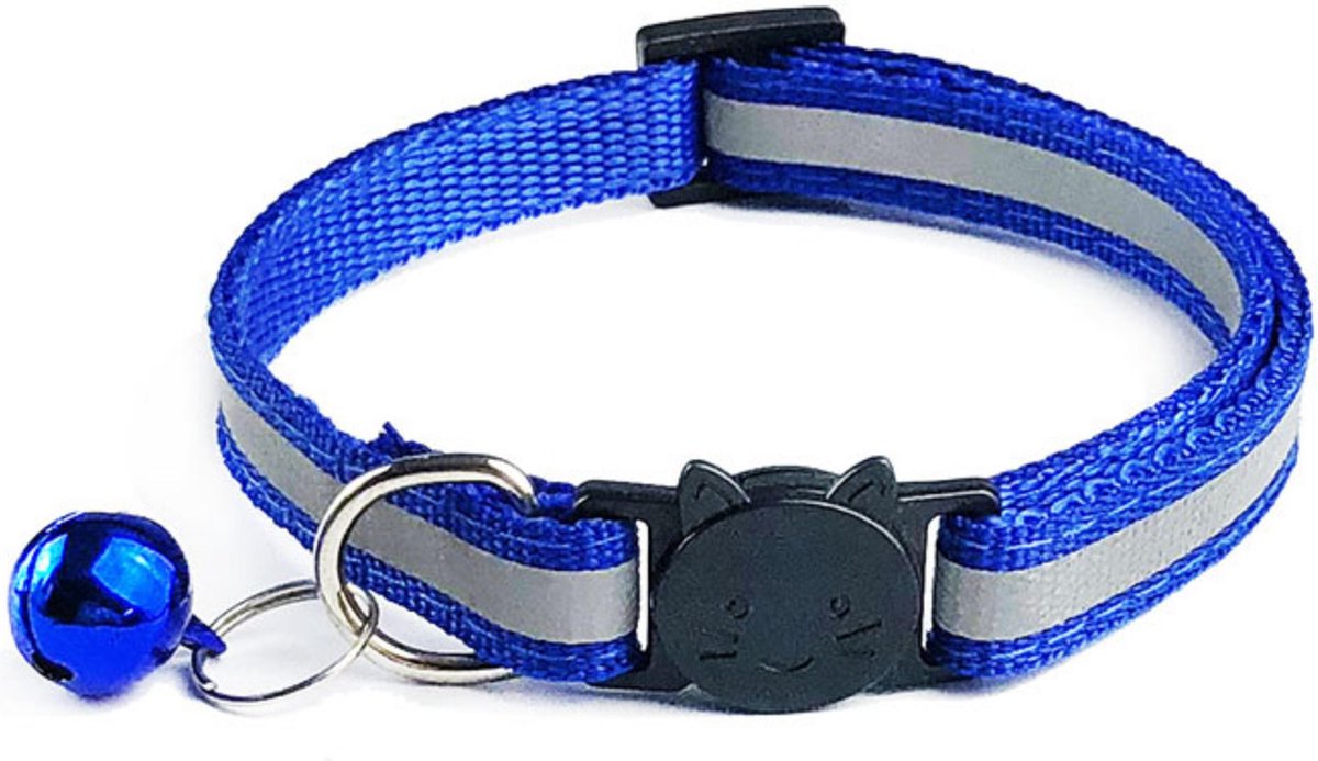 LucyBalu® Premium AirTag Kattenhalsband, Scheurvaste Kattenhalsband Voor Airtag Kattentracker Compatibel Met Apple In Grootte Verstelbaar Nylon Band Reflecterend 652015744