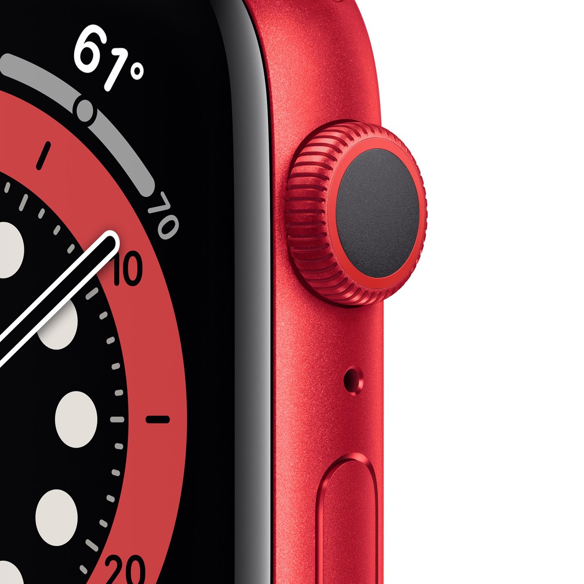Apple Watch Series 6 - 44 mm - Rood | bol.com