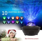 Starlight® - Sterrenprojector Bluetooth - Sterrenlamp - projector - Night light projector -Light Projector Stars- lamp - 10 kleuren - Star Light Projector -Sterrenhemel -Star projector- Proje