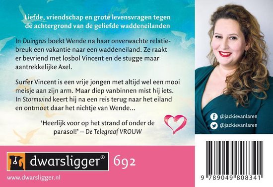 Duingras + Stormwind, Jackie van Laren | 9789049808341 | Boeken | bol.com
