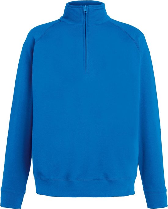 Fruit of the Loom Sweatshirt met ritssluiting voor heren, blauw (Deep Navy 202), XL
