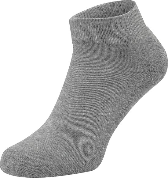 Fruit Of The Loom Unisex Quarter Trainer Sokken (set van 3) (Heather