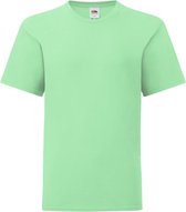 T-shirt Iconic Fruit Of The Loom Enfants / Kinder (Neo Mint)