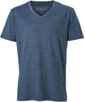 Fusible Systems - T-shirt James and Nicholson Heather pour homme (bleu foncé)