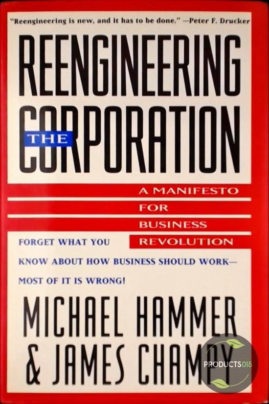 Reengineering the Corporation - cover