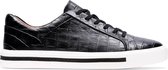 Clarks - Dames schoenen - Un Maui Lace - D - black croc - maat 7,5
