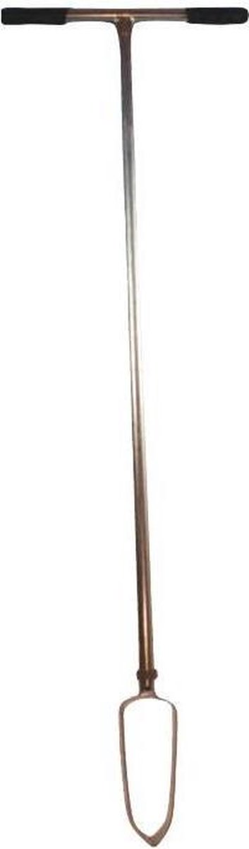 Talen Tools - Grondboor - Verzinkt staal - 10 cm - Rubberen handvatten van Talen Tools — afbeelding 5