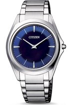 Citizen Eco Drive One AR5030-59L Horloge - Titanium - Zilverkleurig - Ø 36 mm