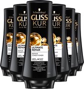Gliss Kur Ultimate Repair Conditioner 6x 200ml - Voordeelverpakking