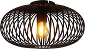 Chericoni - Curvato plafondlamp - 1 lichts - 40 cm - zwart corrund black