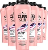 Gliss Kur Split Hair Miracle Shampoo 6x 250ml - Voordeelverpakking
