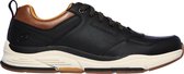 Skechers Sneakers - Maat 47.5 - Mannen - zwart/bruin/wit