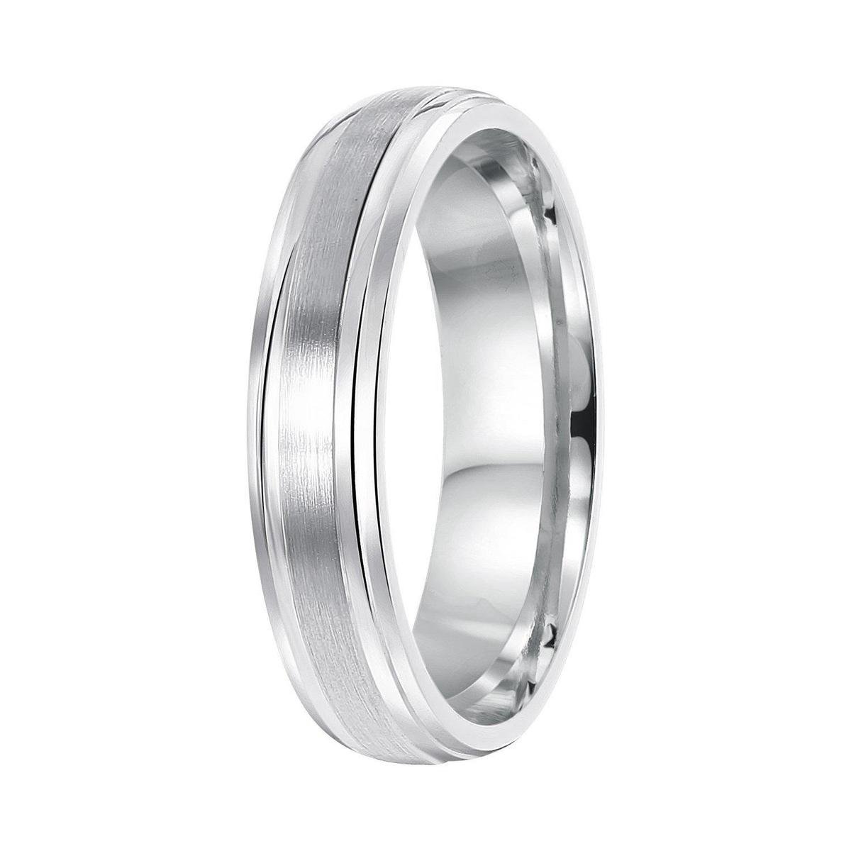 Lucardi Heren Vriendschapsring Corfu - Ring - Vaderdag Cadeautje - Echt Zilver - Zilverkleurig