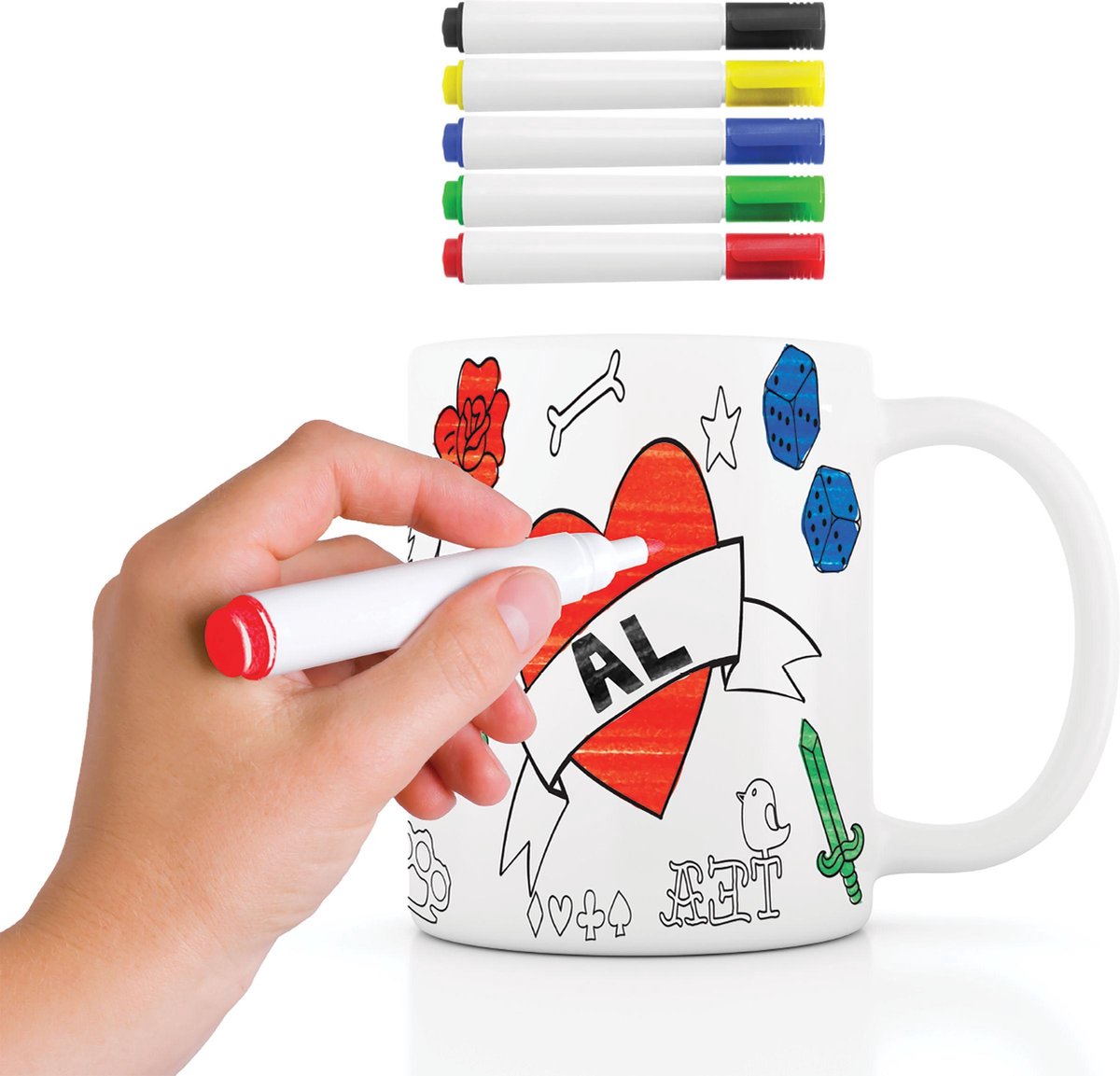 Bitten Colour Me In Mug