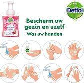 DETTOL Wasmousse - Zachte Handzeep Antibacterieel - Roos & Kersenbloesem - 250ml