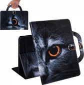 Bescherm-Opberg Etui Map Hoes voor iPad Mini 4 of 5 - "Cat"