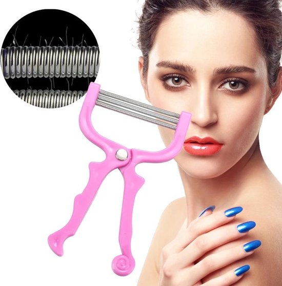 Epilator Hair remover- gezichtsontharing- epileerveer- gezicht ontharen |  bol.com