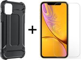 iPhone 12 mini hoesje shock proof case zwart apple armor - 1x iPhone 12 mini Screen Protector