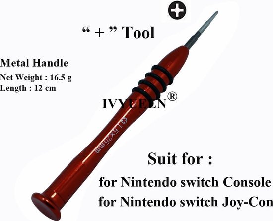 4 in 1 Repairing Screwdriver Kit Opening Tools for Nintendo Switch Joy-con - Ivyeen