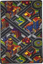 Speelkleed - Verkeerskleed - speeltapijt -  Stratentapijt - Smart City 100 x 150 cm - Design 12