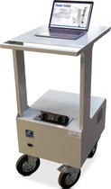 Mobiele werkplek printer/computer trolley