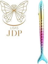 Lisas JDP Diamond painting pen met vissenstaart blauw