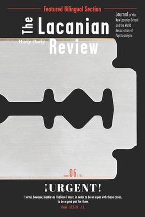 The Lacanian Review-The Lacanian Review 6 - cover