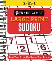 Brain Games 2-In-1 - Large Print Sudoku