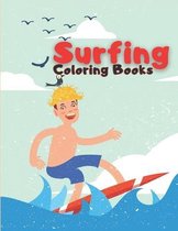 Surfing Coloring Book