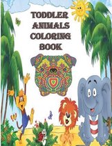 Toddler Animals Coloring Book