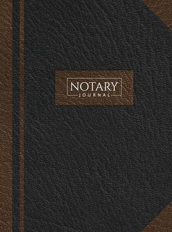 Notary Journal - cover
