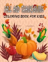 Fall And Thanksgiving Coloring Book For Kids